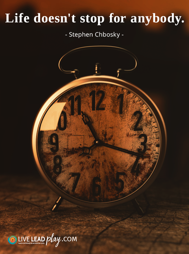 Life Doesn T Stop For Anybody Stephen Chbosky Life Doesn T Stop For Anybody Stephen Chbosky